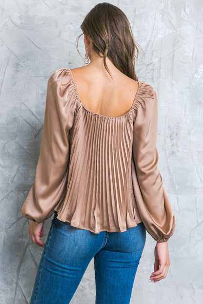 NO MORE DRAMA WOVEN TOP Flying Tomato