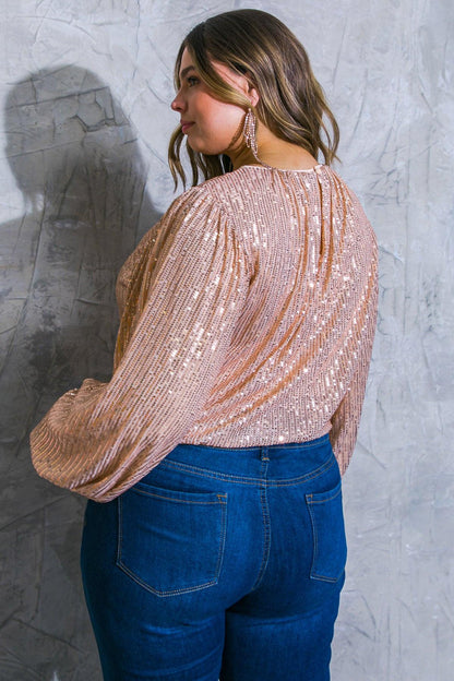 HOPE YOU REMEMBER SEQUIN TOP Flying Tomato