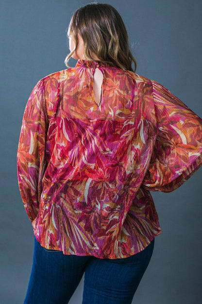 CRUSHING ON YOU WOVEN TOP Flying Tomato