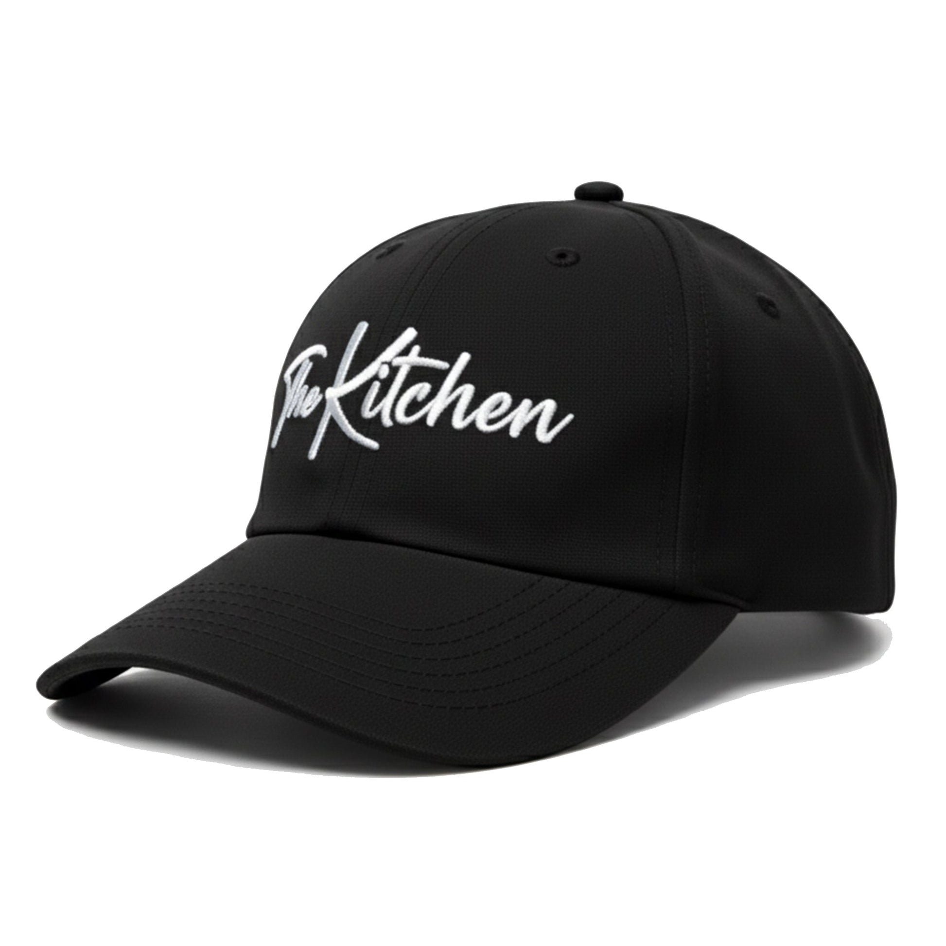 Black Unstructured Hat The Kitchen Pickleball