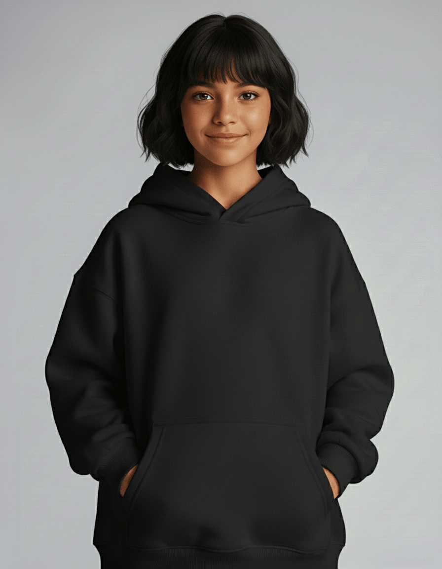 Dreamy Soft Charlie Play Solid Color - Bamboo Kids Pull Over Hoodie Sweatshirt Charlies Project Kids