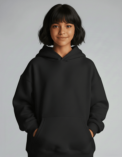 Dreamy Soft Charlie Play Solid Color - Bamboo Kids Pull Over Hoodie Sweatshirt Charlies Project Kids