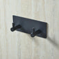 Black Robe Hook Wall Hook Towel Hook for Bathroom Stainless Steel Coat Hook Rustproof Hook Hanger for Kitchen Hardware Stainless Steel Hooks Waterproof and Oilproof Bathroom Kitchen Self Adhesive Hooks for Hanging Coat Hat Towel Stevvex