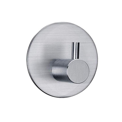 Black Robe Hook Wall Hook Towel Hook for Bathroom Stainless Steel Coat Hook Rustproof Hook Hanger for Kitchen Hardware Stainless Steel Hooks Waterproof and Oilproof Bathroom Kitchen Self Adhesive Hooks for Hanging Coat Hat Towel Stevvex