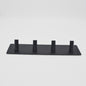 Black Robe Hook Wall Hook Towel Hook for Bathroom Stainless Steel Coat Hook Rustproof Hook Hanger for Kitchen Hardware Stainless Steel Hooks Waterproof and Oilproof Bathroom Kitchen Self Adhesive Hooks for Hanging Coat Hat Towel Stevvex