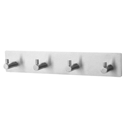 Black Robe Hook Wall Hook Towel Hook for Bathroom Stainless Steel Coat Hook Rustproof Hook Hanger for Kitchen Hardware Stainless Steel Hooks Waterproof and Oilproof Bathroom Kitchen Self Adhesive Hooks for Hanging Coat Hat Towel Stevvex