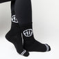 Black Sip Casual Crew Socks DeadSoxy