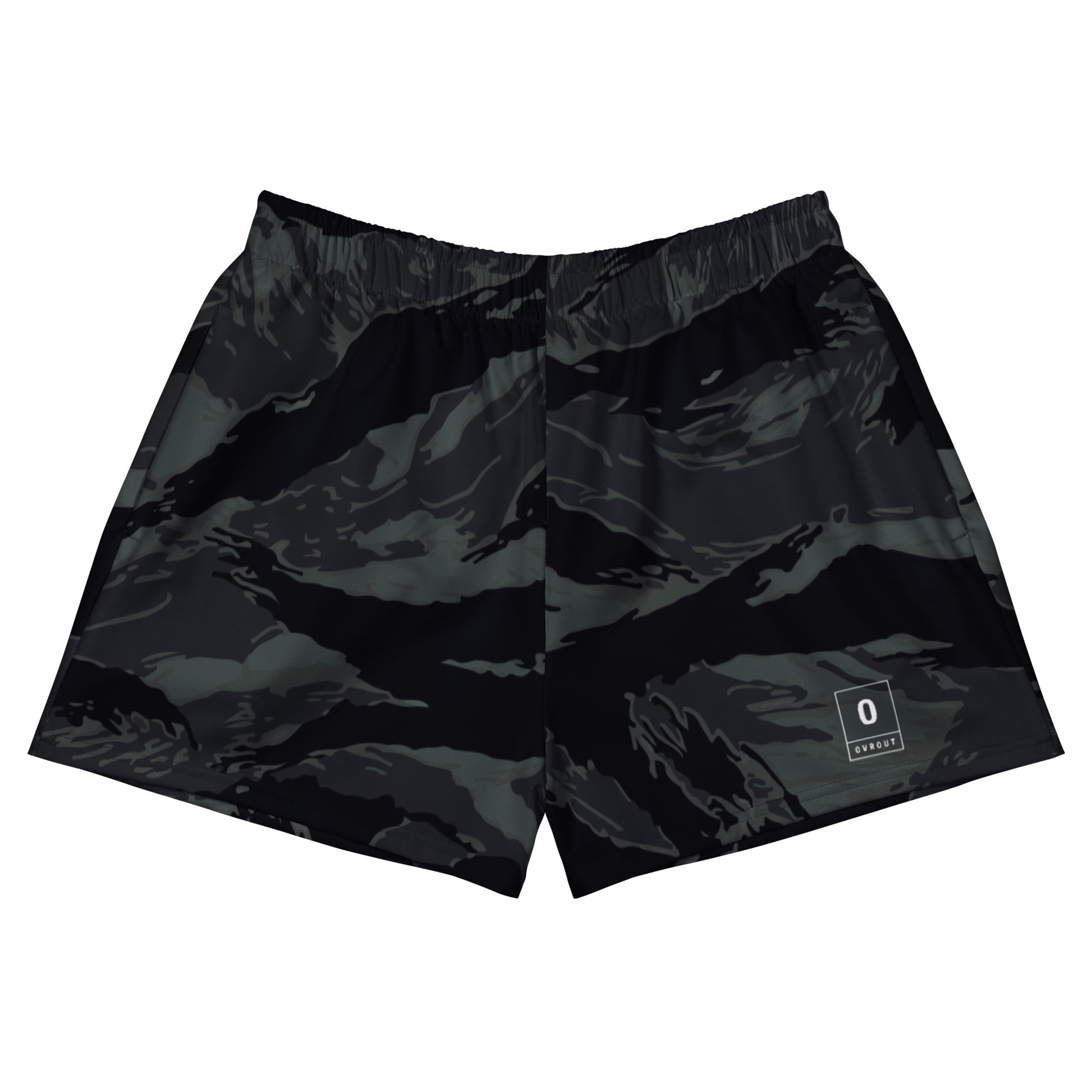 Black Tiger Stripe Shorties OVR & OUT