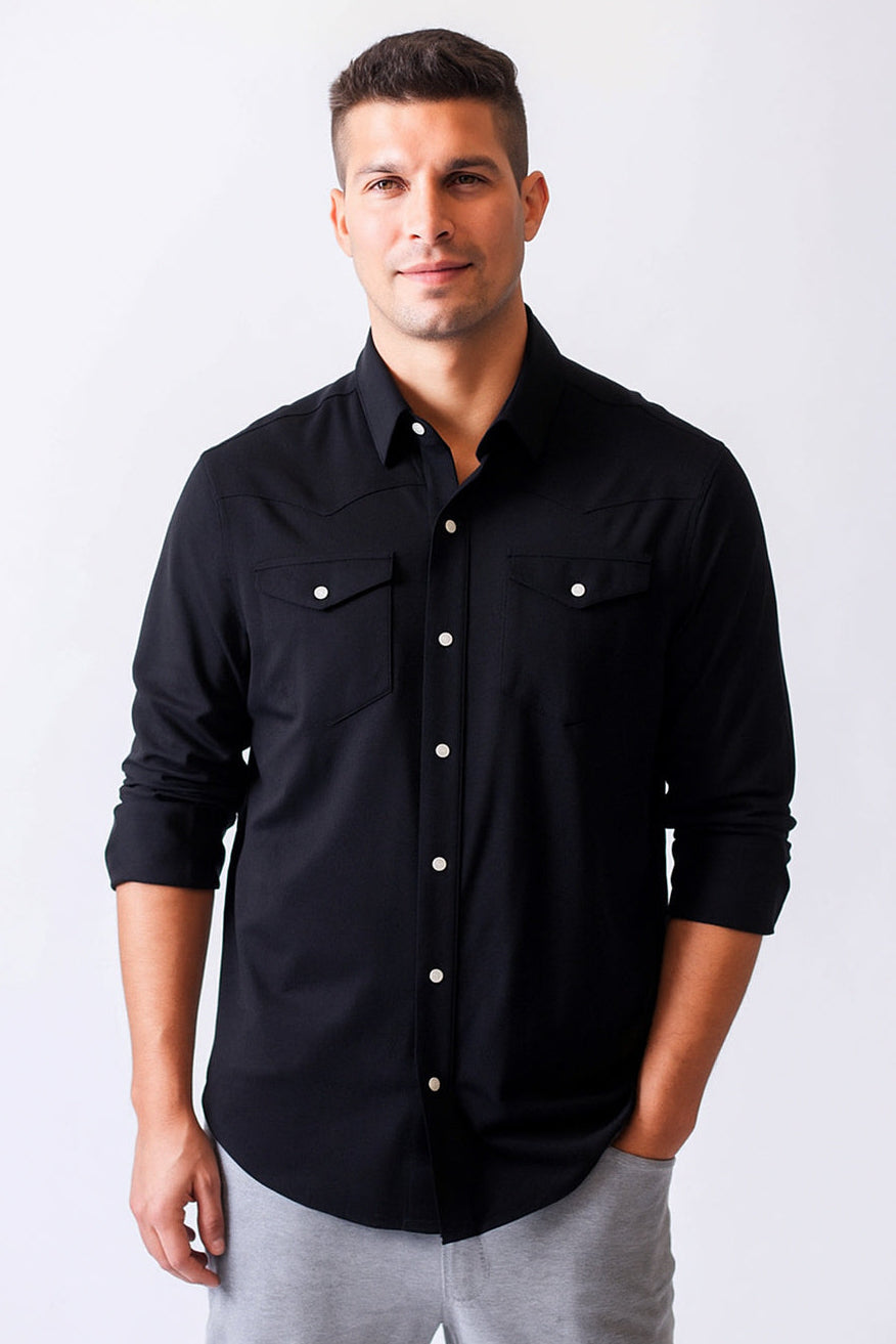 Buki’s Cinqo Western Tech Shirt 2-Pack - Black/White Buki