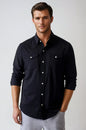 Buki’s Cinqo Western Tech Shirt - Black Buki