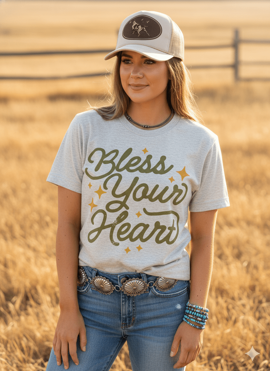 Bless Your Heart Graphic Tee Wild Junkie
