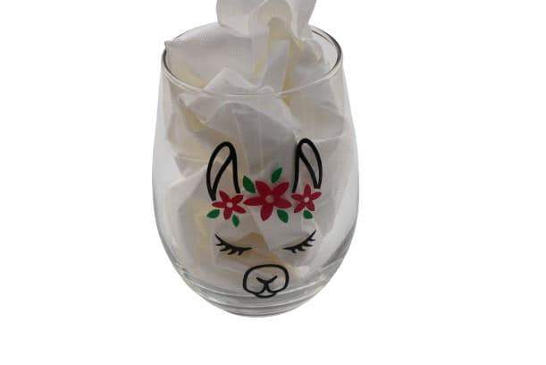 Blissful Alpaca Wine Glass Purely Alpaca