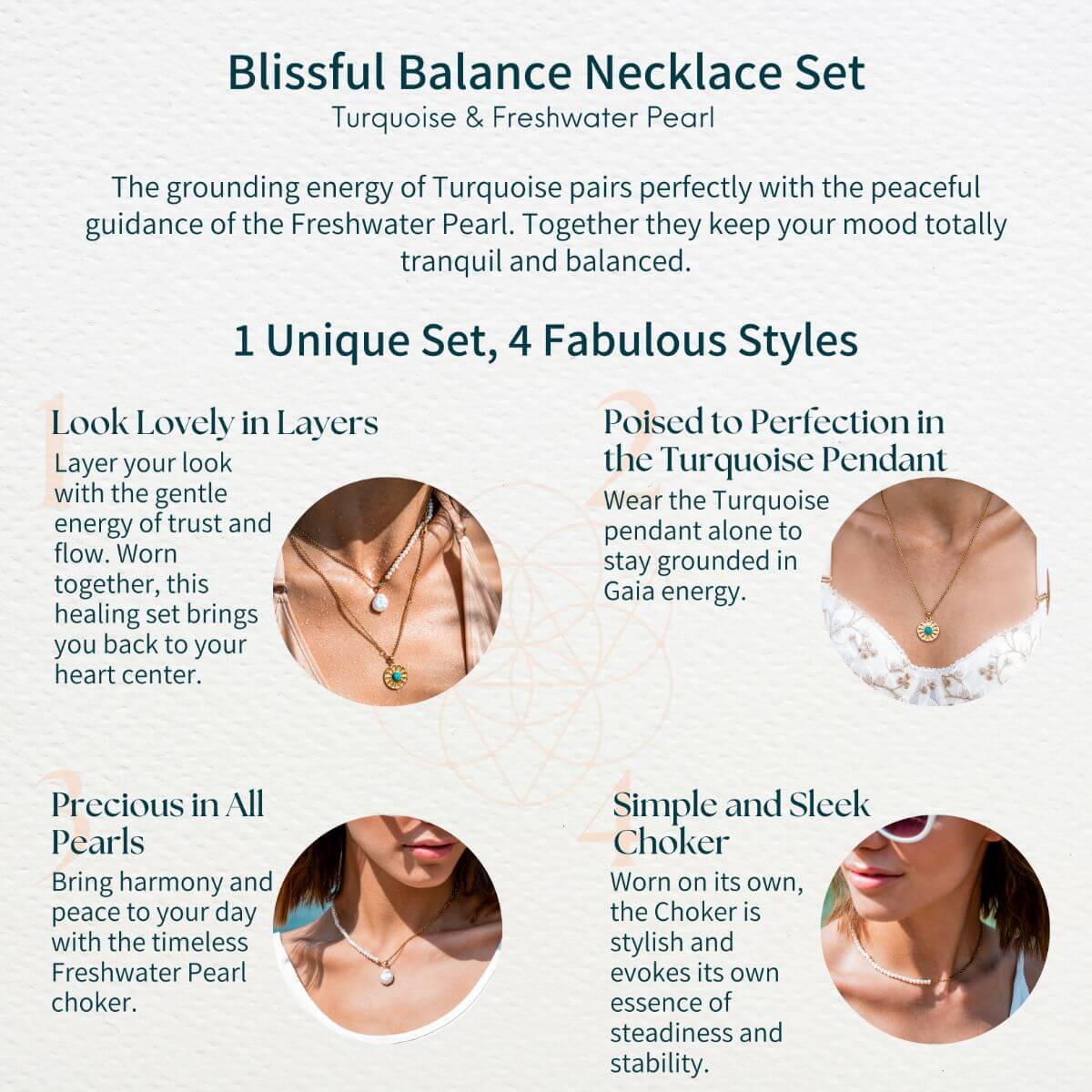 Blissful Balance Necklace Set﻿ Conscious Items