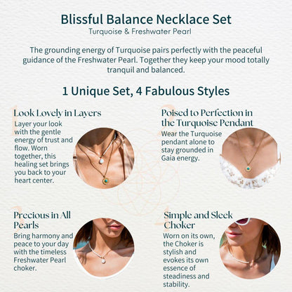 Blissful Balance Necklace Set﻿ Conscious Items