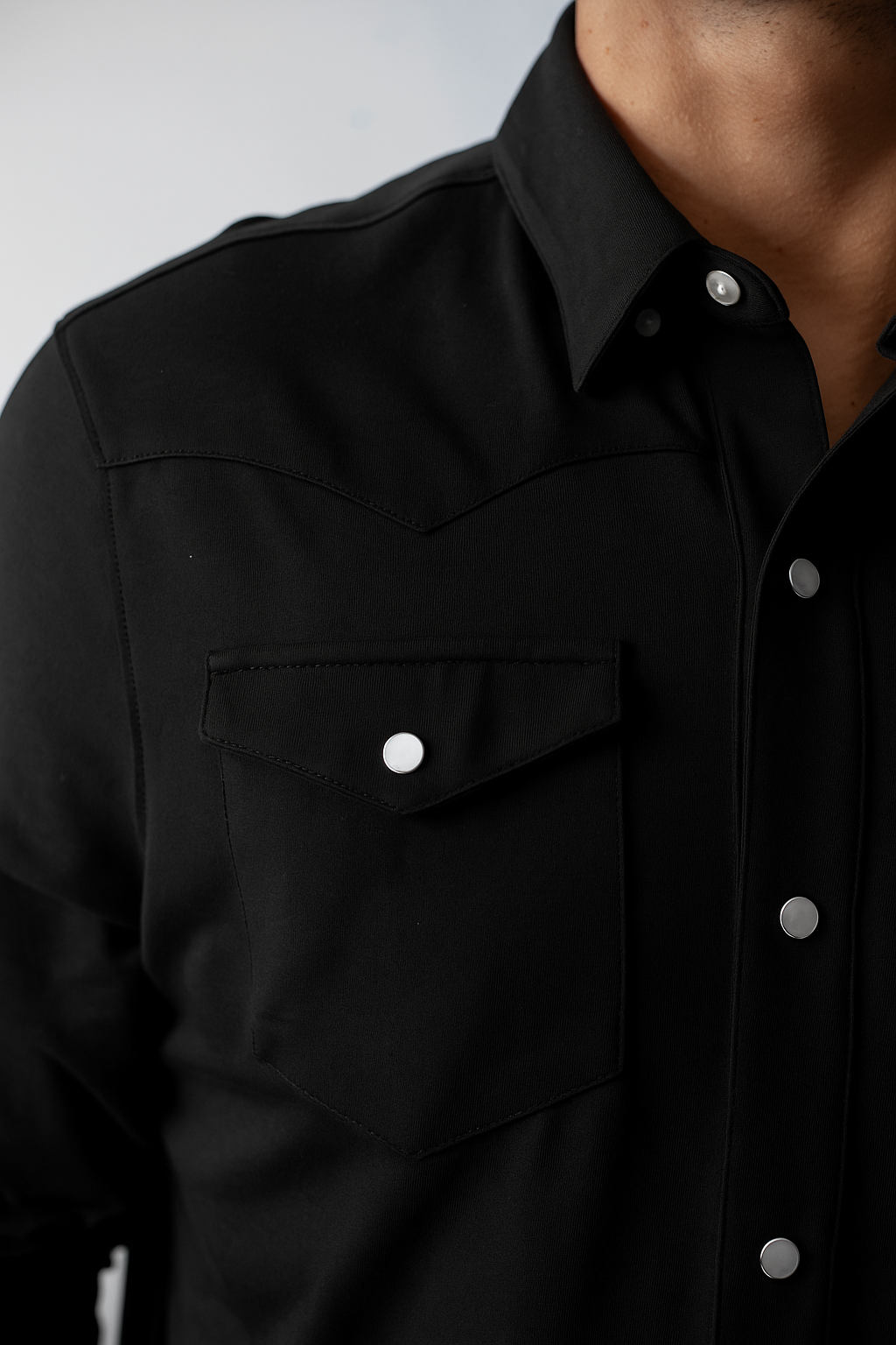 Buki’s Cinqo Western Tech Shirt - Black Buki