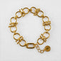 Bocara - Horse Bit Equestrian Link Bracelet in Gold Urban-Equestrian