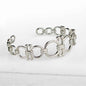 Bocara - Horse Bit Equestrian Wrist Cuff in Silver Urban-Equestrian