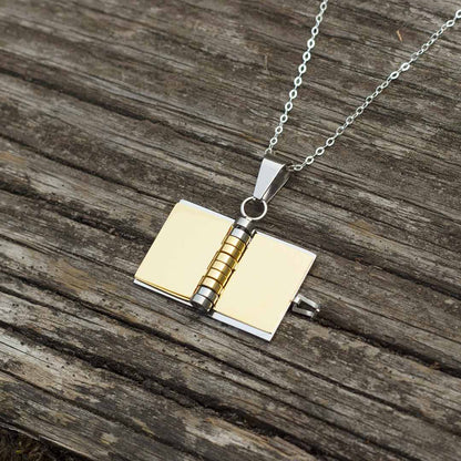 Book with Pages Necklace Princess Awesome & Boy Wonder