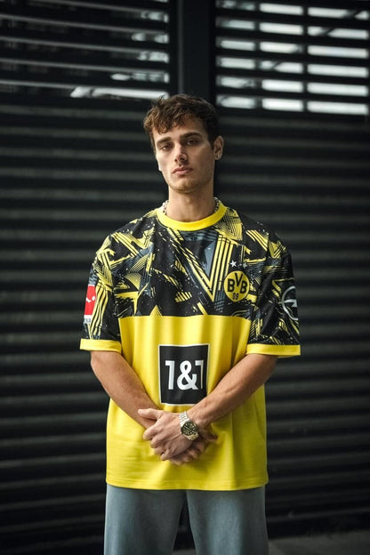 Borussia Dortmund Oversized Logo T-shirt Withinblack