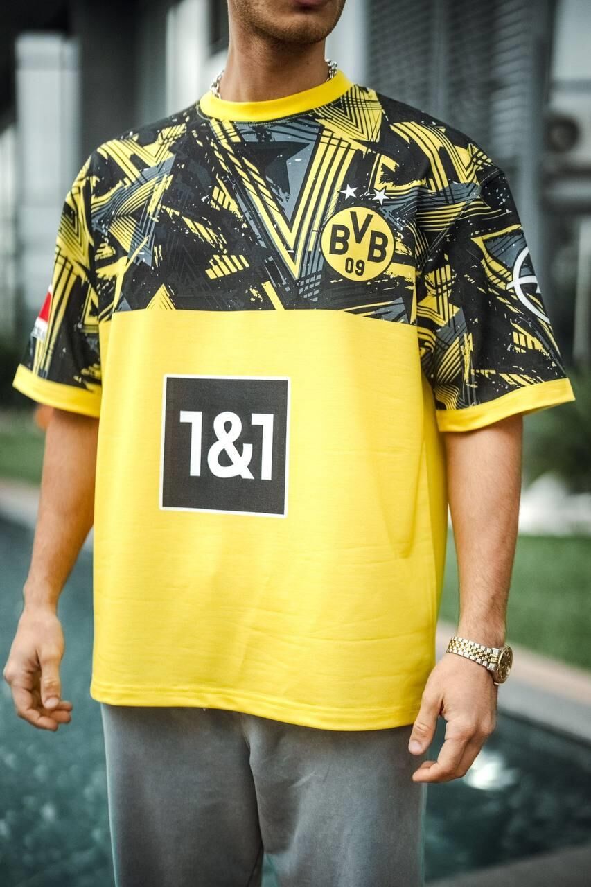 Borussia Dortmund Oversized Logo T-shirt Withinblack