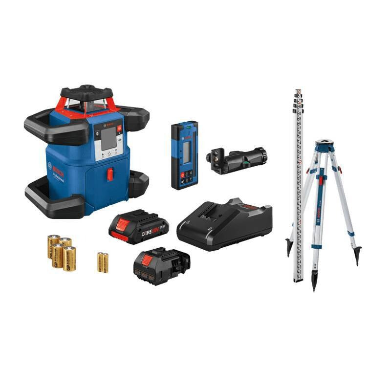 BOSCH GRL4000-80CHK Self-Leveling Rotary Laser Kit Level 360 - GRL4000-80CHK VM Hardware