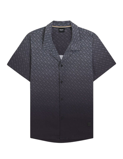 Boss Vale Button Up Shirt - Black Denim Exchange