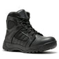 Botas Pro Black Men's 6 inch Side Zipper Rubber Sole Tactical Boots BMP111BK Rock Rooster Footwear Inc