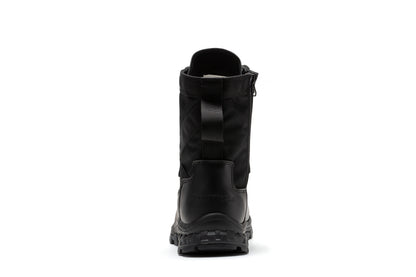 Botas Pro Black Men's 8 inch Side Zipper Military Tactical Boots BP401BK Rock Rooster Footwear Inc