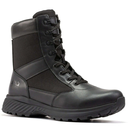 Botas Pro Black Men's 8 inch Side Zipper Military Tactical Boots BP703 Rock Rooster Footwear Inc
