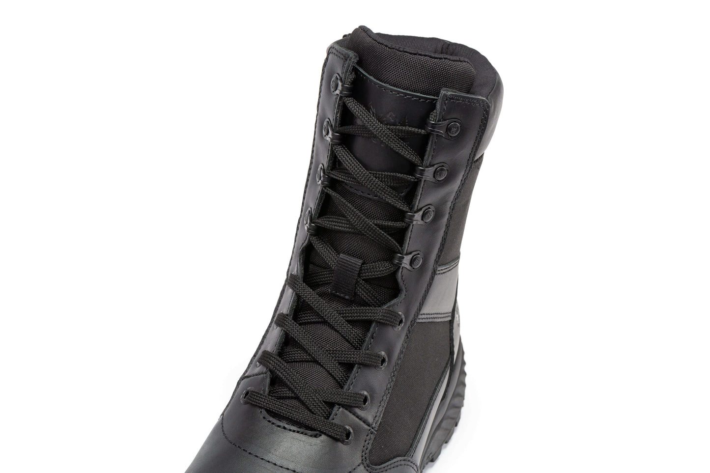 Botas Pro Black Men's 8 inch Side Zipper Military Tactical Boots BP703 Rock Rooster Footwear Inc