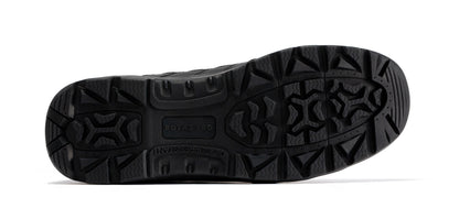 Botas Pro Black Men's 8 inch Side Zipper Rubber Sole Tactical Boots BMP110BK Rock Rooster Footwear Inc