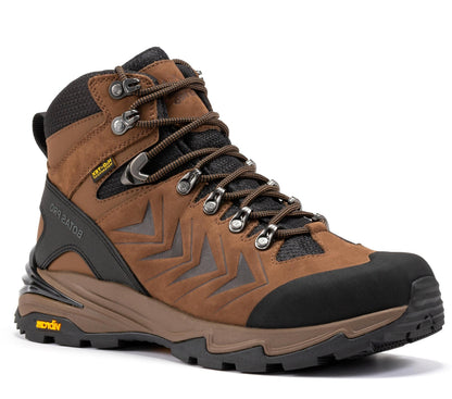 Botas Pro Brown 6 Inch Waterproof Hiking Boots with VIBRAM® Traction Lug Outsole  BP22121 Rock Rooster Footwear Inc