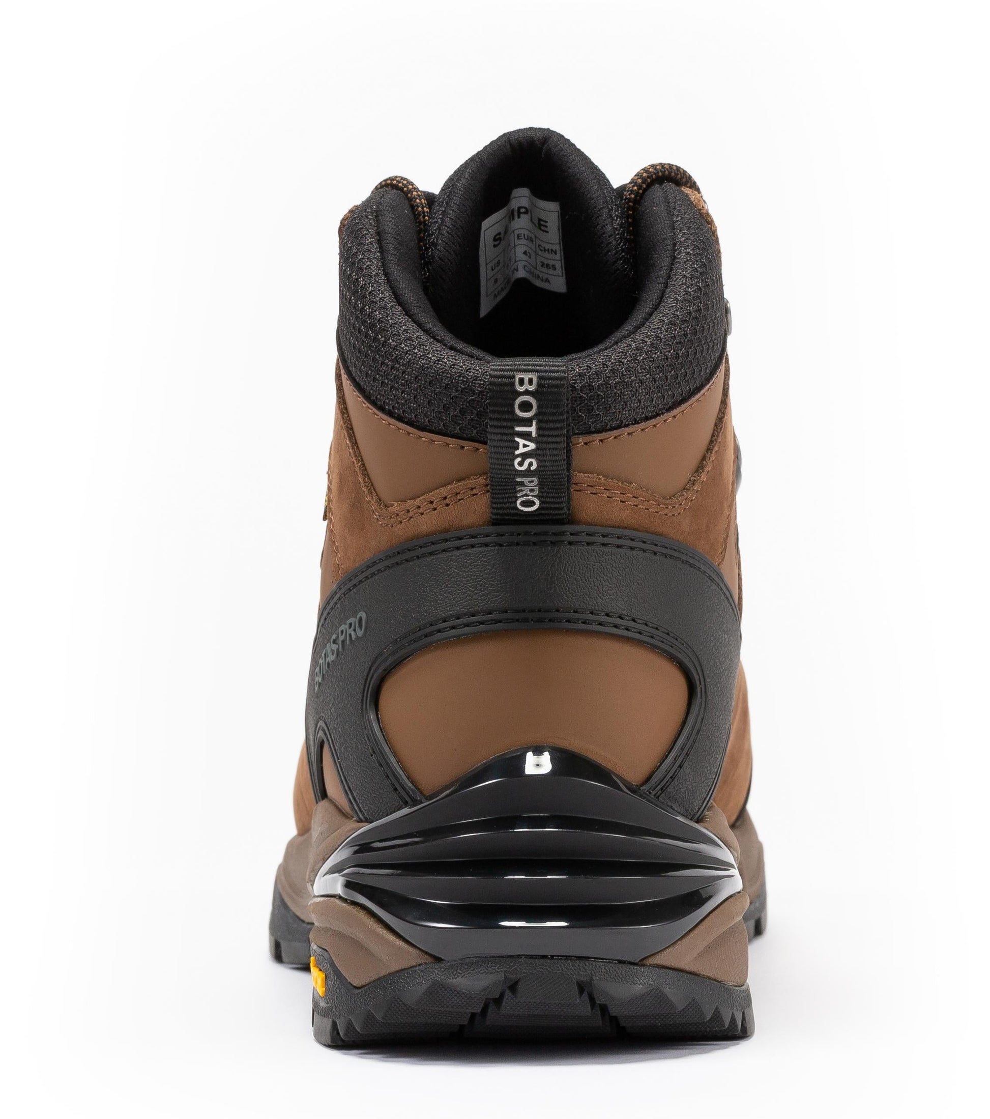 Botas Pro Brown 6 Inch Waterproof Hiking Boots with VIBRAM® Traction Lug Outsole  BP22121 Rock Rooster Footwear Inc