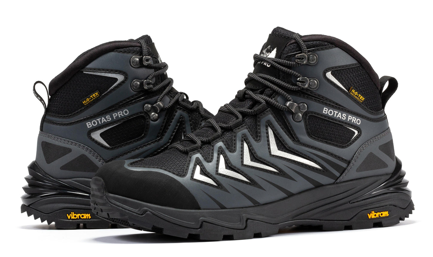 Botas Pro Metallic 6 Inch Waterproof Hiking Boots with VIBRAM® Traction Lug Outsole  BP22110 Rock Rooster Footwear Inc