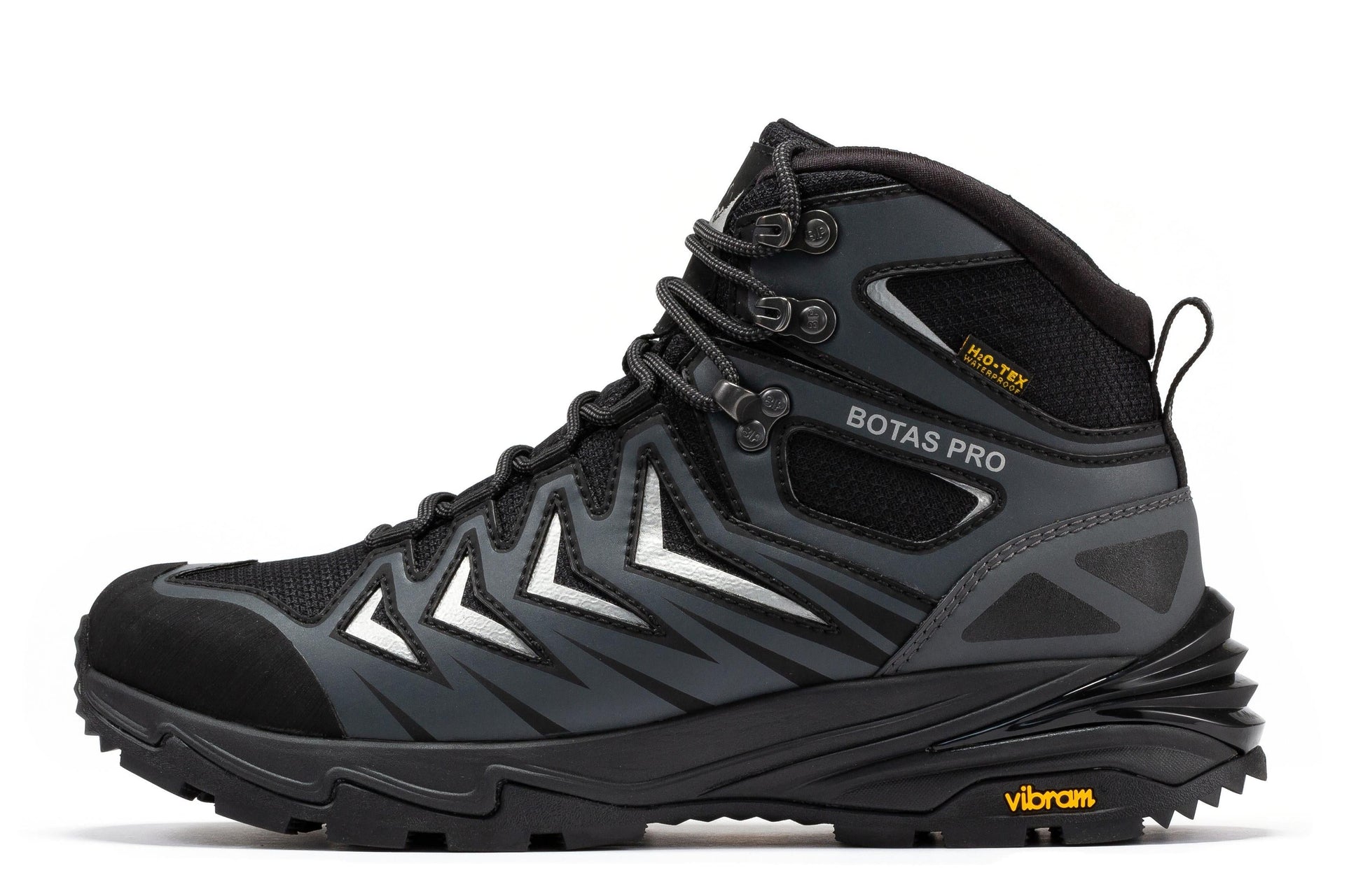 Botas Pro Metallic 6 Inch Waterproof Hiking Boots with VIBRAM® Traction Lug Outsole  BP22110 Rock Rooster Footwear Inc