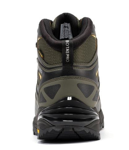 Botas Pro Metallic Green 6 Inch Waterproof Hiking Boots with VIBRAM® Traction Lug Outsole  BP22111 Rock Rooster Footwear Inc