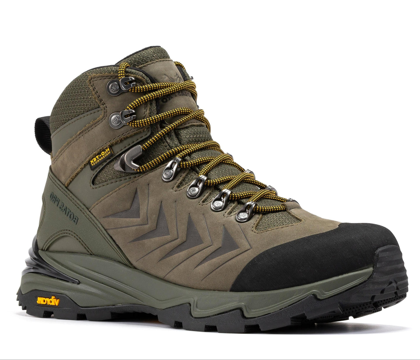 Botas Pro Olive 6 Inch Waterproof Hiking Boots with VIBRAM® Traction Lug Outsole  BP22123 Rock Rooster Footwear Inc