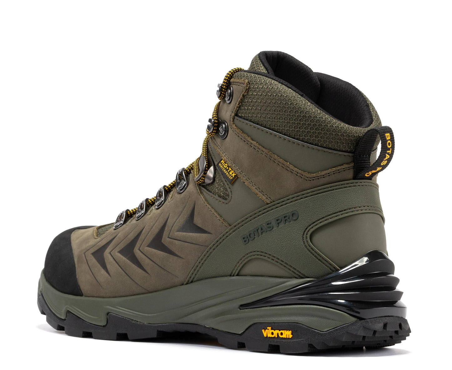 Botas Pro Olive 6 Inch Waterproof Hiking Boots with VIBRAM® Traction Lug Outsole  BP22123 Rock Rooster Footwear Inc