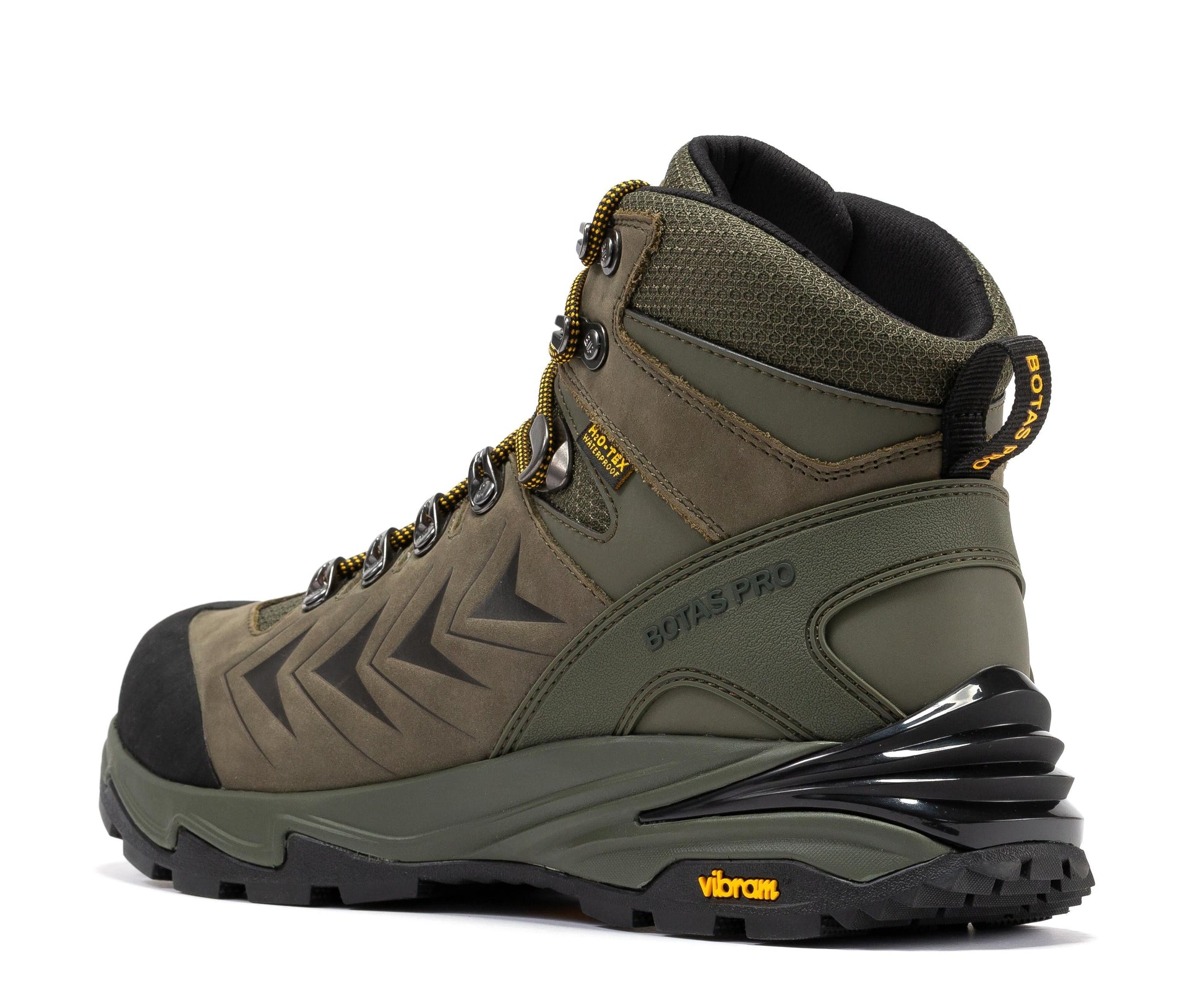 Botas Pro Olive 6 Inch Waterproof Hiking Boots with VIBRAM® Traction Lug Outsole  BP22123 Rock Rooster Footwear Inc