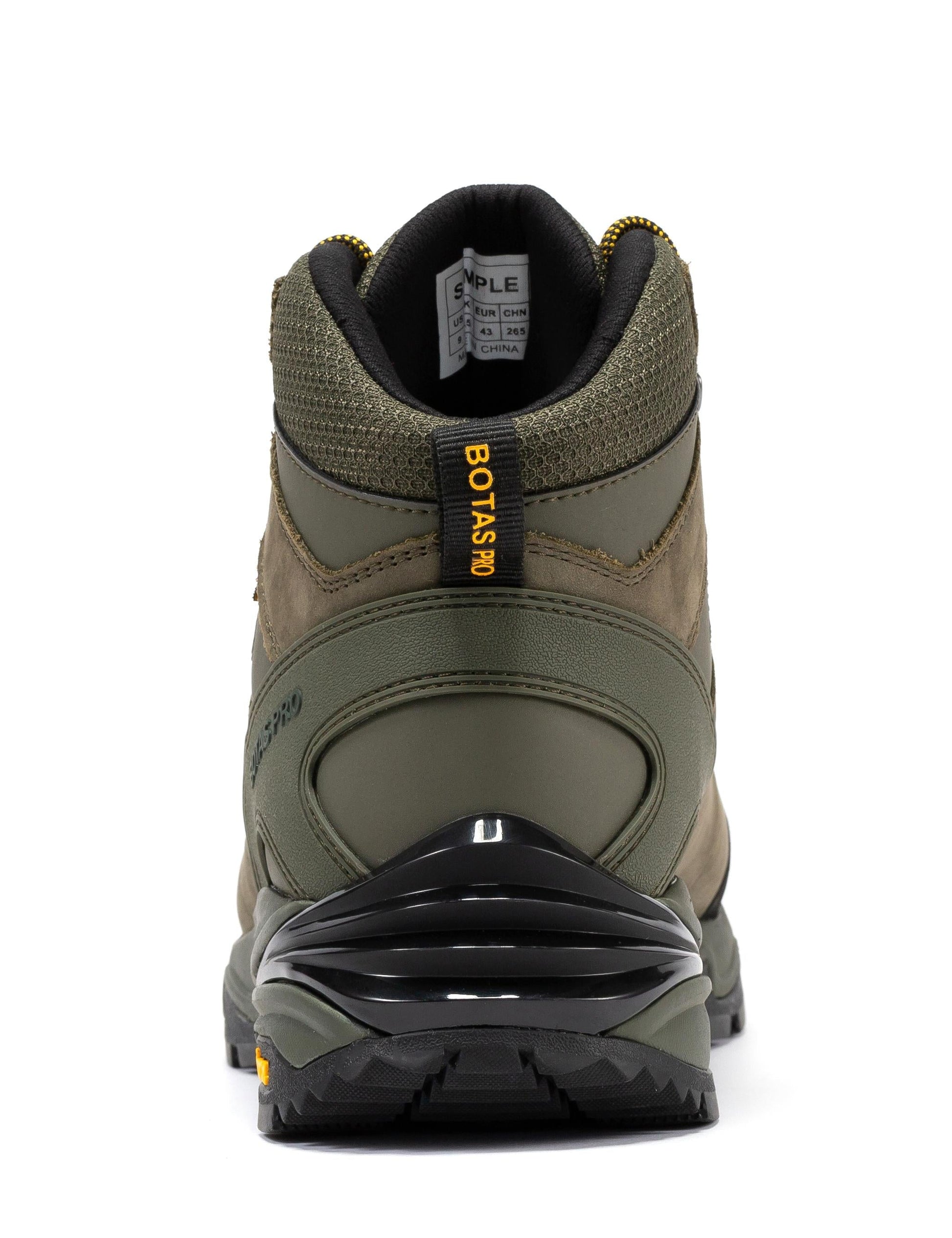 Botas Pro Olive 6 Inch Waterproof Hiking Boots with VIBRAM® Traction Lug Outsole  BP22123 Rock Rooster Footwear Inc