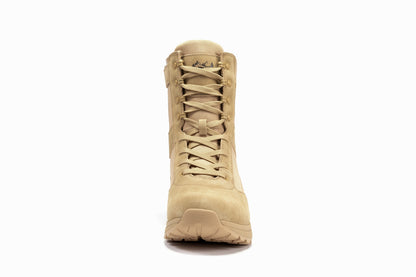 Botas Pro Sand Men's 8 inch Side Zipper Military Tactical Boots BP701 Rock Rooster Footwear Inc