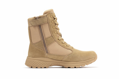 Botas Pro Sand Men's 8 inch Side Zipper Military Tactical Boots BP701 Rock Rooster Footwear Inc