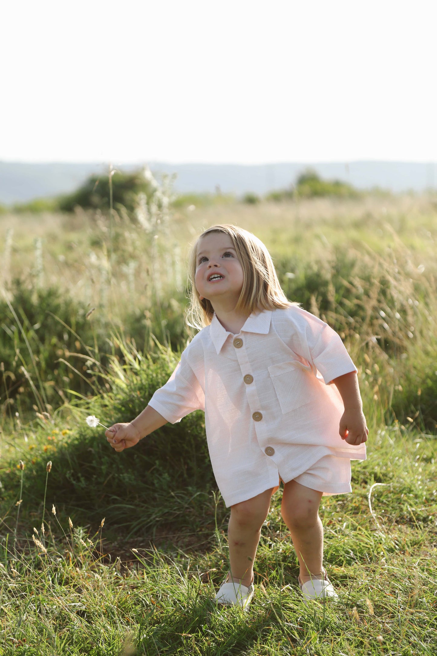 Boy Shirt-Short Set Honey and Hive