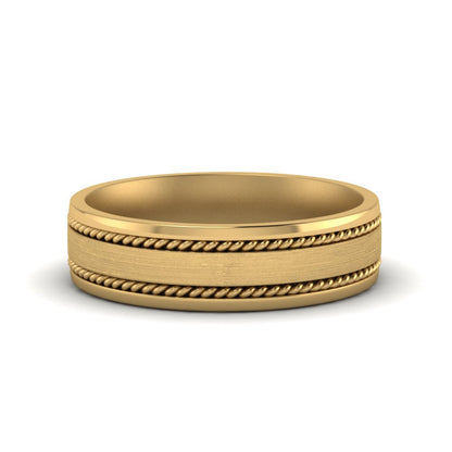 Braided Mens Wedding Ring Fascinating Diamonds