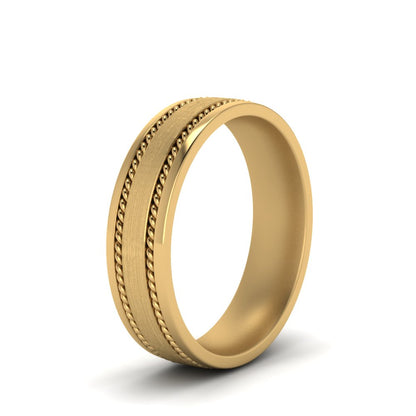 Braided Mens Wedding Ring Fascinating Diamonds