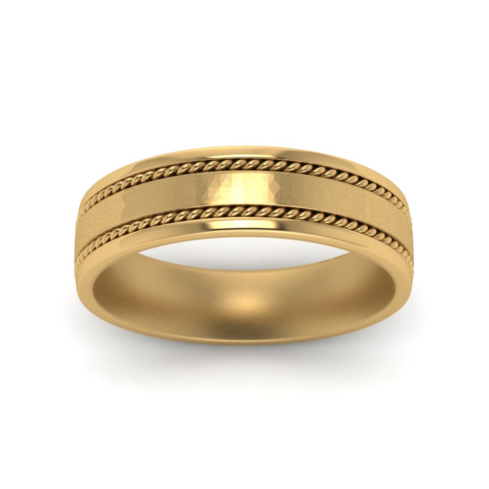 Braided Mens Wedding Ring Fascinating Diamonds
