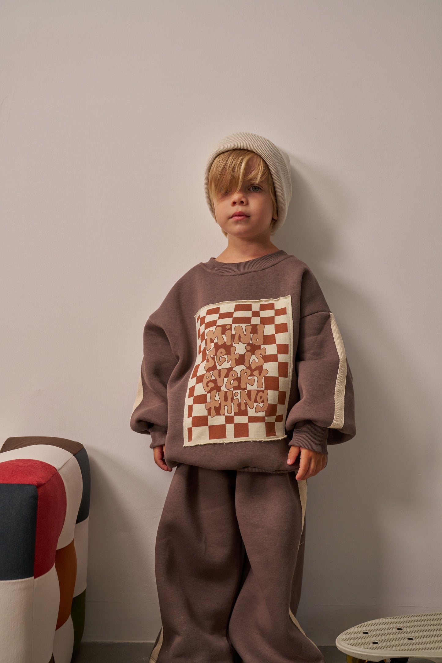 Mindset Tracksuit Brown Set Honey and Hive
