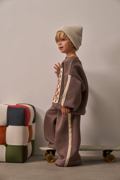 Mindset Tracksuit Brown Set Honey and Hive