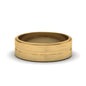 Brushed Finish Band Fascinating Diamonds