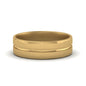Brushed Mens Wedding Band Fascinating Diamonds